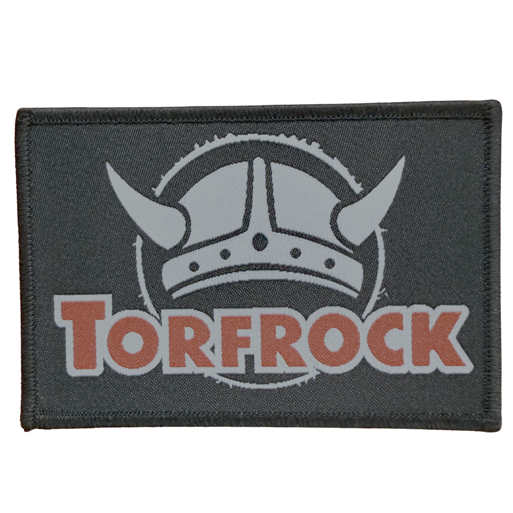 Torfrock Patch · Logo Wikinger Helm
