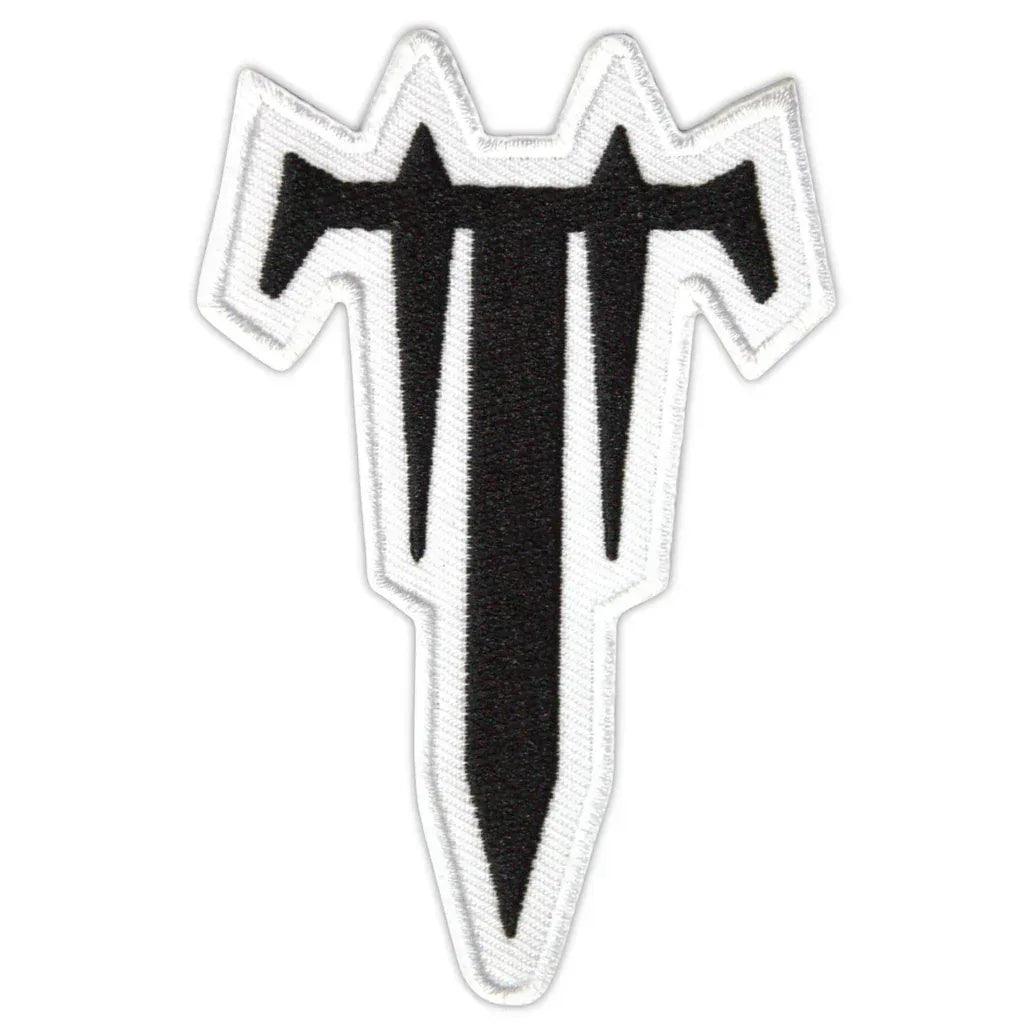 Trivium-Patch-Aufnaeher-T-Logo - Totenkopf.com