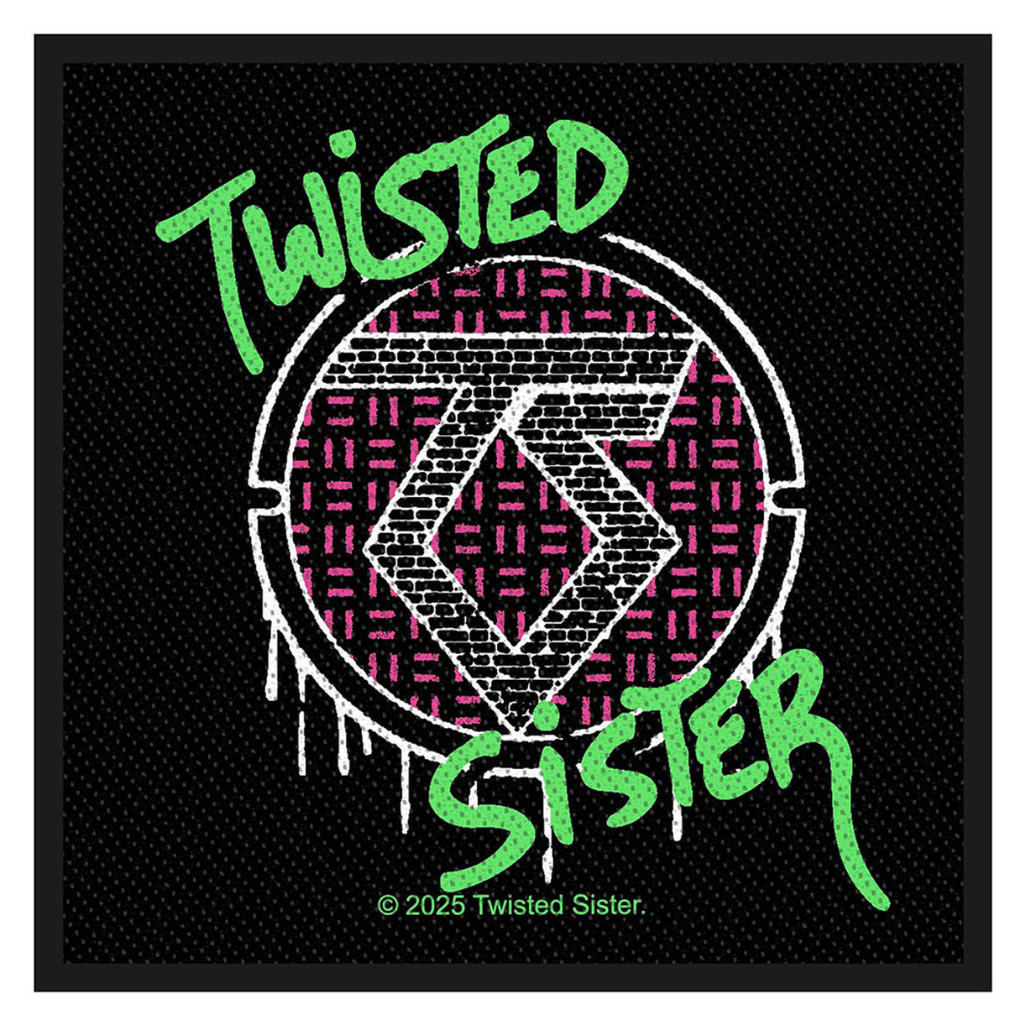 Twisted Sister Patch · Spray Logo