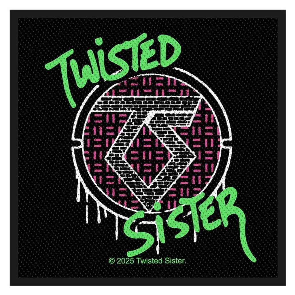 Twisted-Sister-Patch-spray-logo - Totenkopf.com