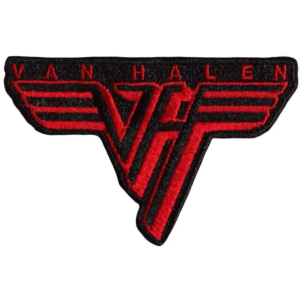 Van-Halen-Patch-Aufnaeher-Classic-Red-Logo - Totenkopf.com