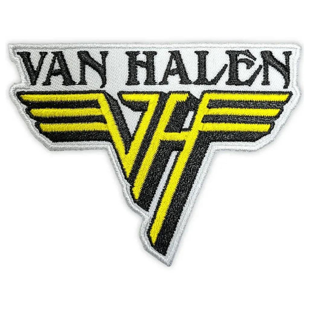 Van-Halen-Patch-Aufnaeher-Yellow-Logo - Totenkopf.com