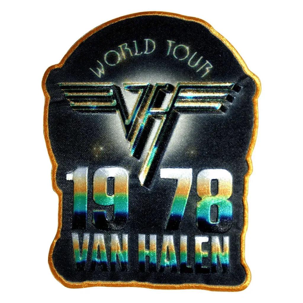 Van-Halen-Patch-World-Tour-1978 - Totenkopf.com