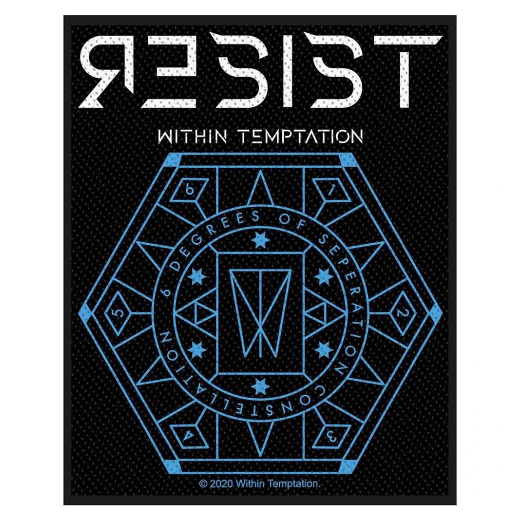 Within Temtation · Resist Hexagon (8cm x 10cm)