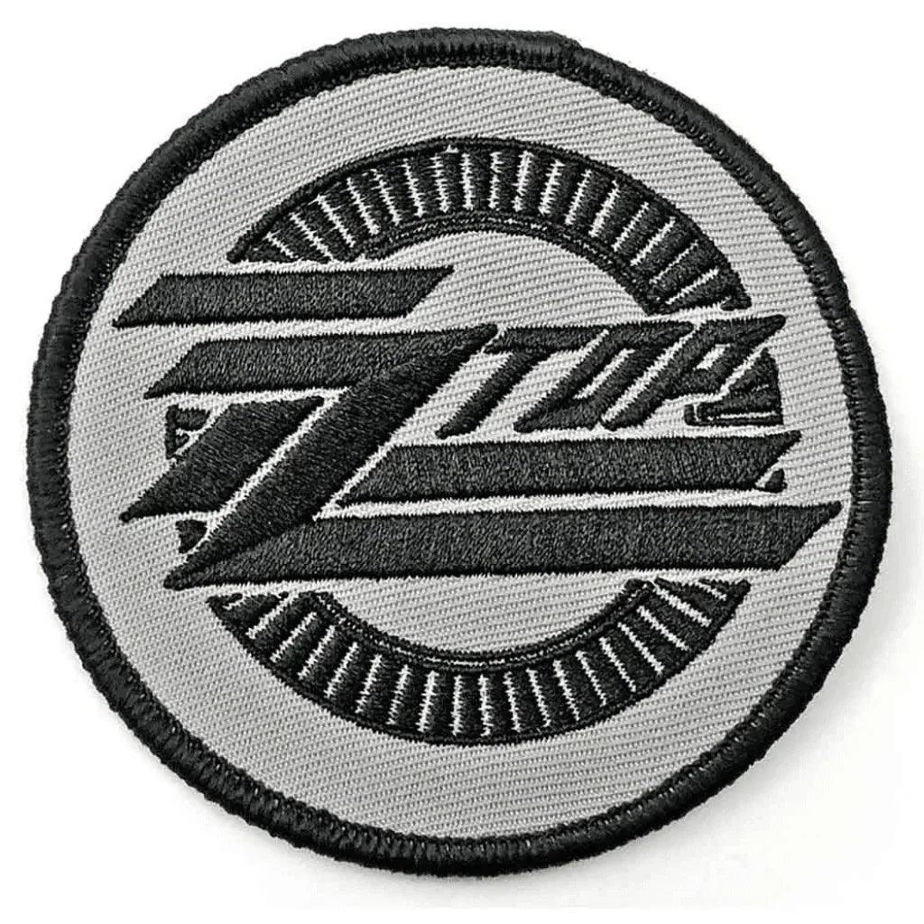 ZZ-TOP-Aufnaeher-Patch-Circle-Logo - Totenkopf.com