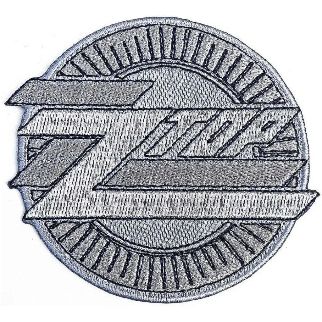 ZZ-TOP-Aufnaeher-Patch-Metallic-Logo - Totenkopf.com