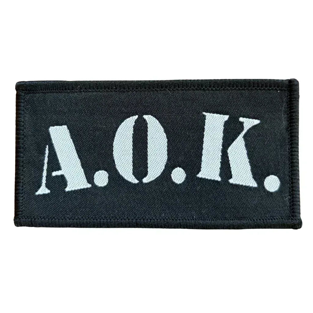 a-o-k-patch-logo-stripe - Totenkopf.com
