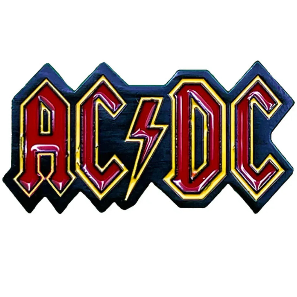 AC/DC Anstecker Pin · Classic Logo (4cm x 2cm) - Totenkopf.com