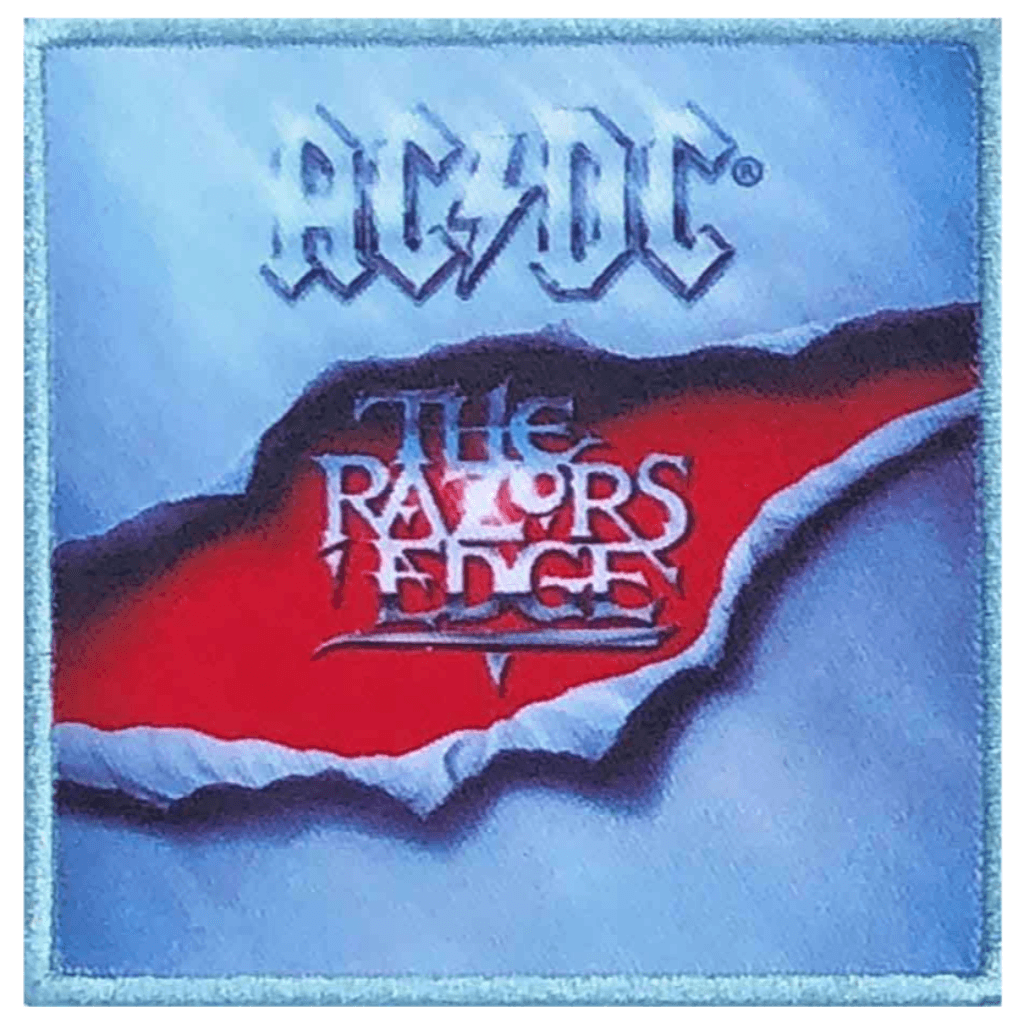 AC DC Aufnäher Patch The Razors Edge