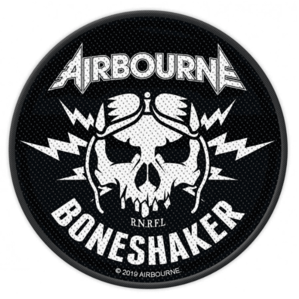 Airbourne Aufnaeher Patch Boneshaker