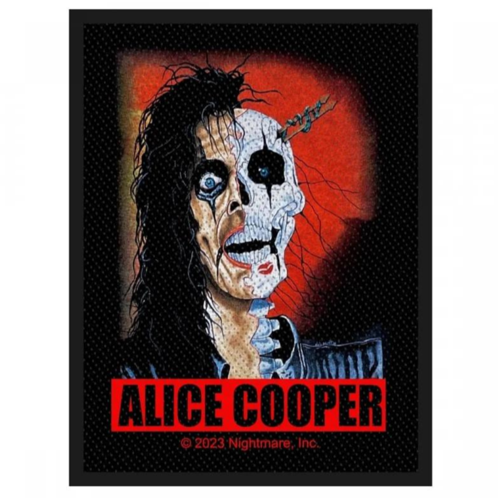 Alice Cooper Aufnäher Patch Trashed