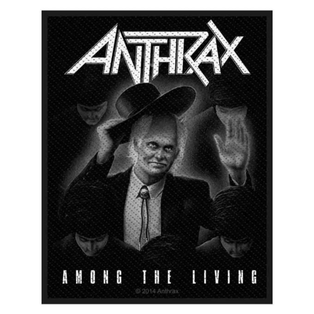 anthrax-aufnaeher-patch-among-the-living - Totenkopf.com
