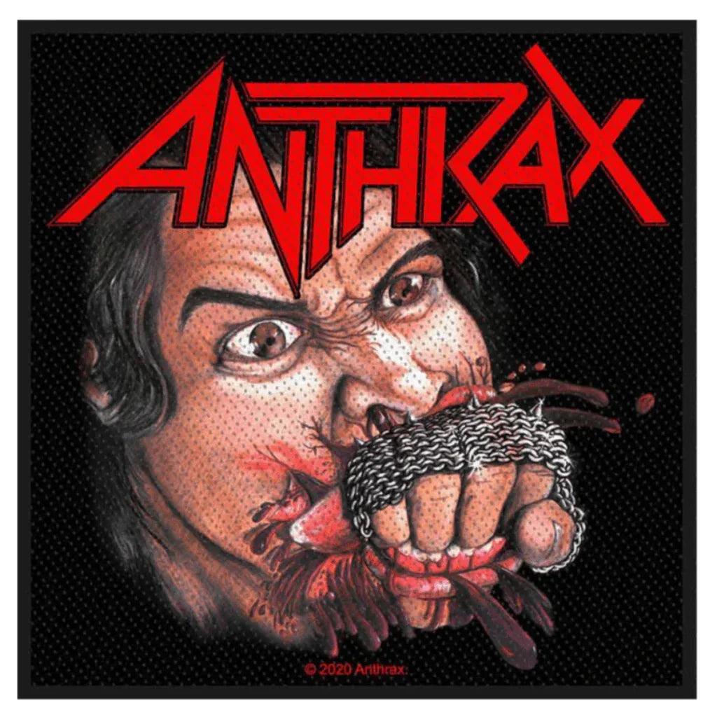 anthrax-aufnaeher-patch-fistful-of-metal - Totenkopf.com