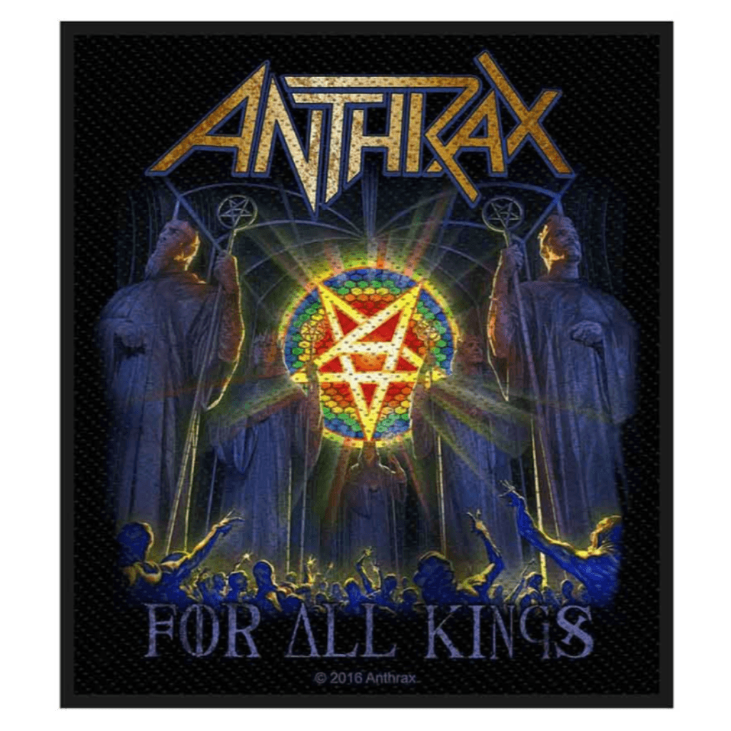 Anthrax Aufnäher Patch For All Kings