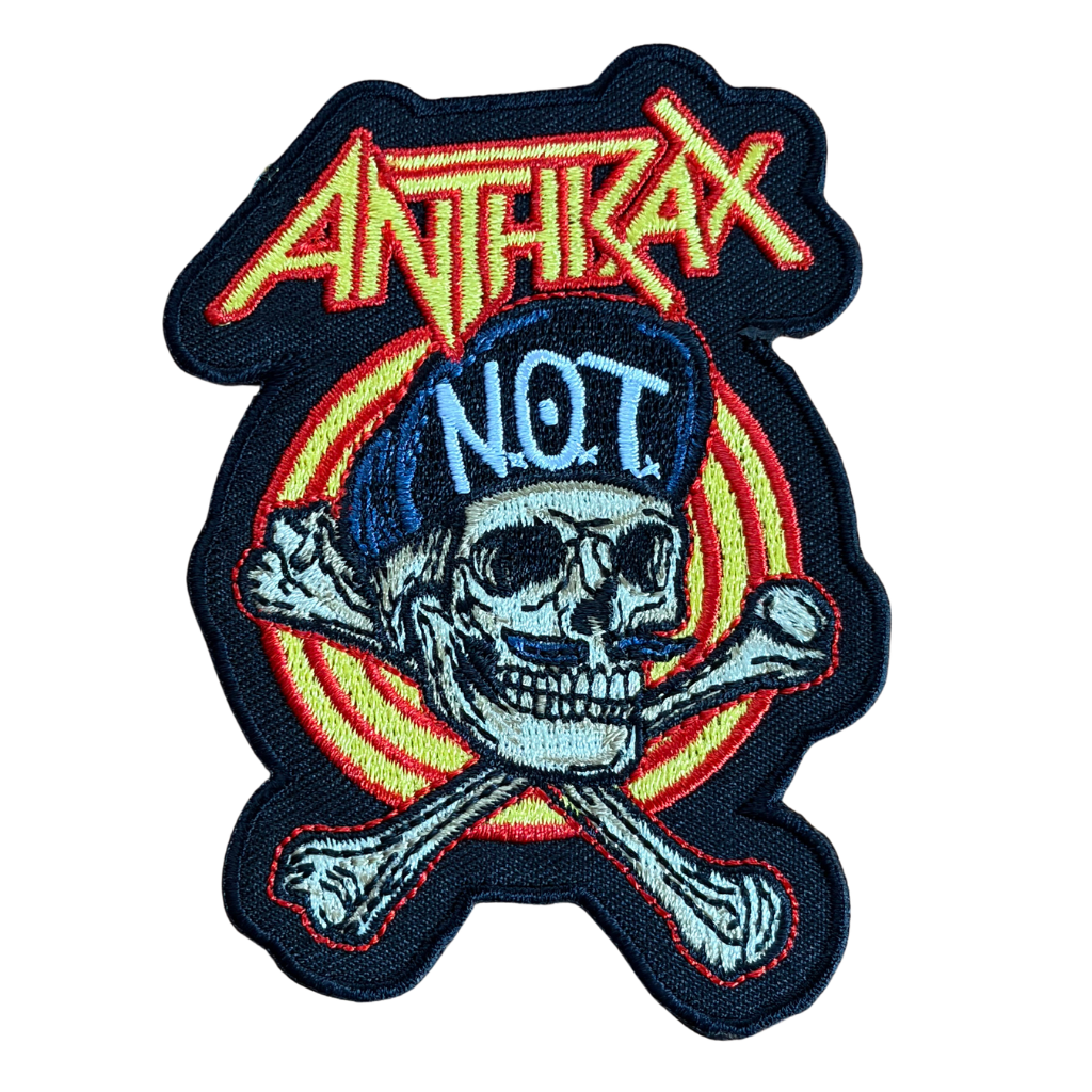 Anthrax Patch · NOT Skull (6cm x 9cm)