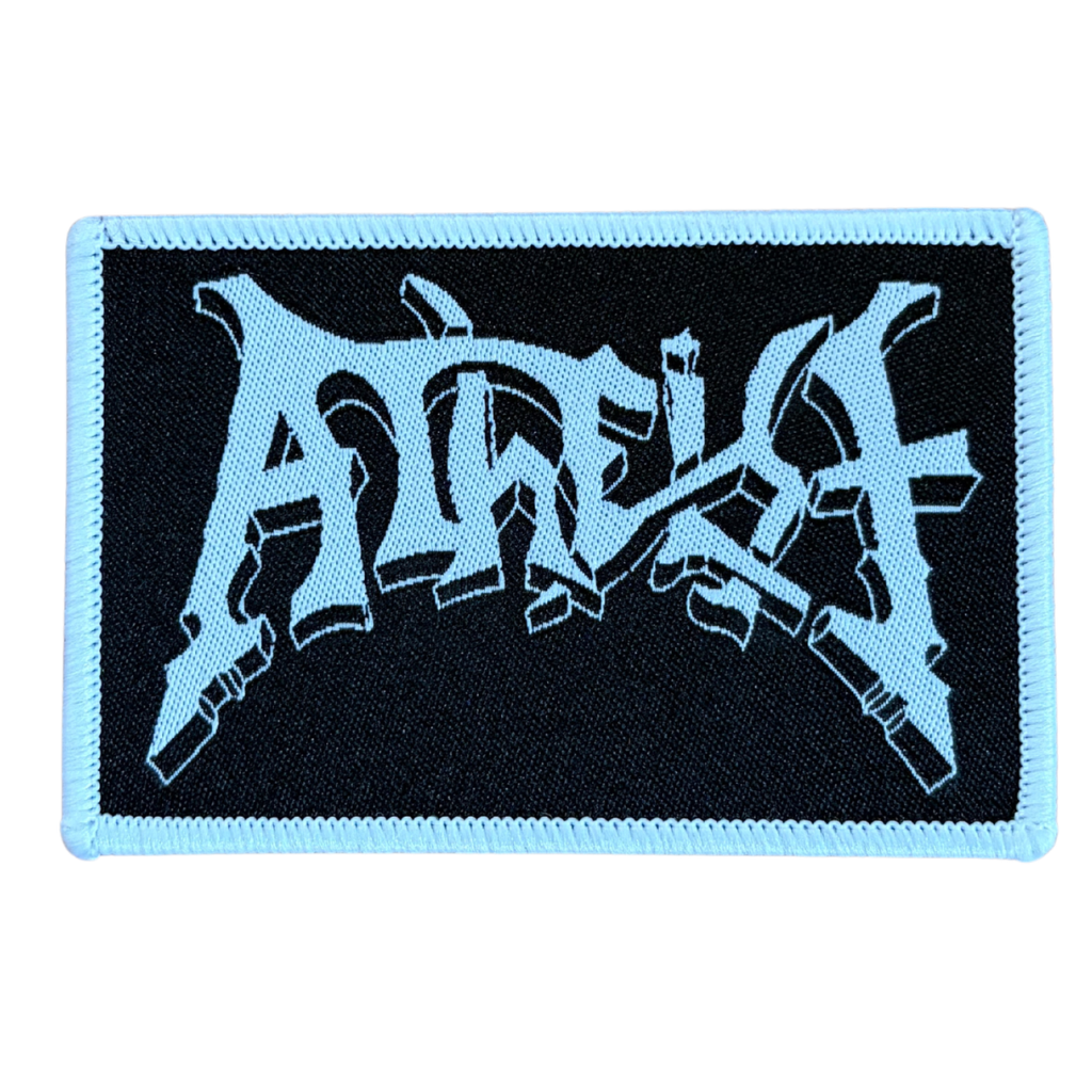 Atheist Patch · Logo Stripe (8cm x 5cm)
