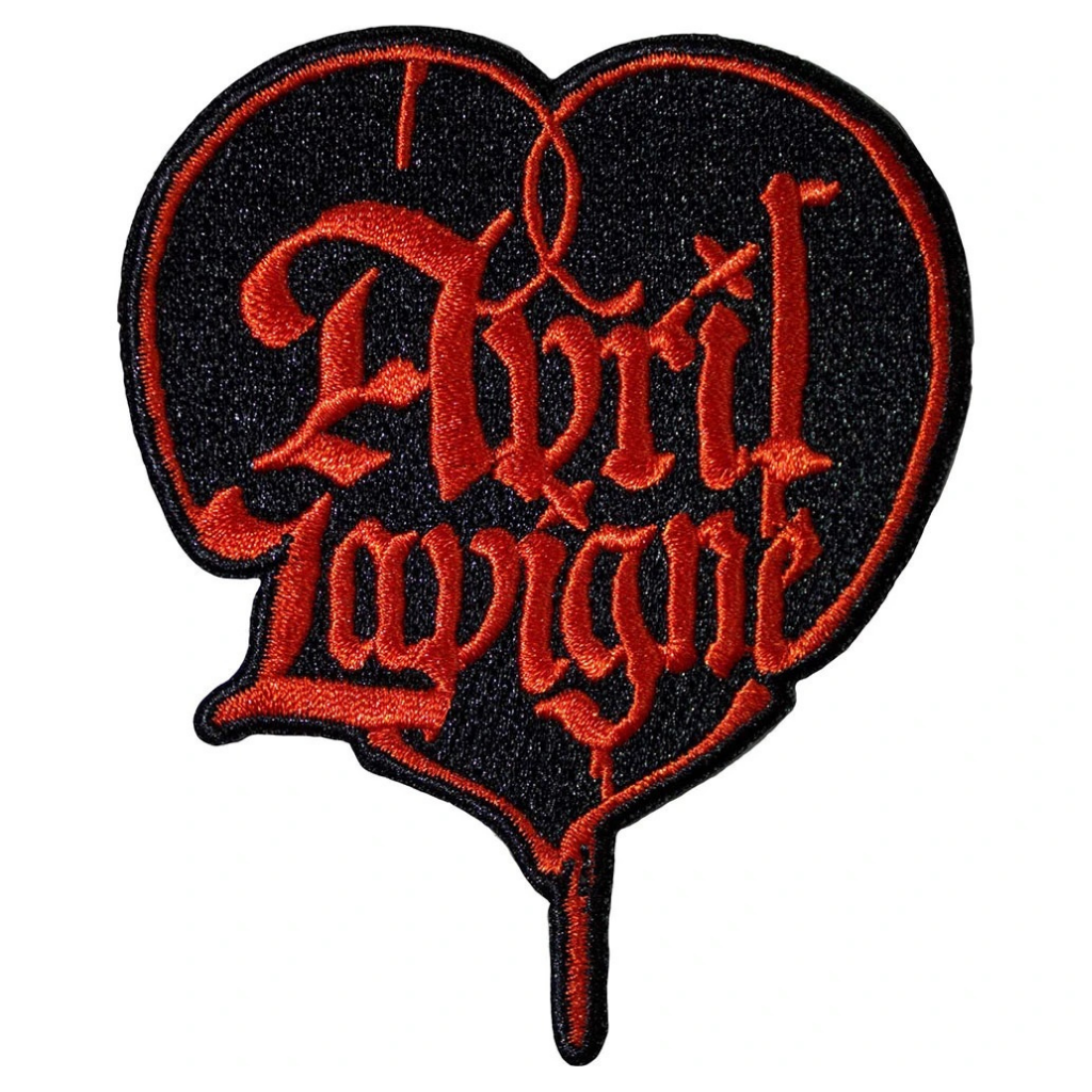 Avril Lavigne Patch · Heart (7cm x 9cm)