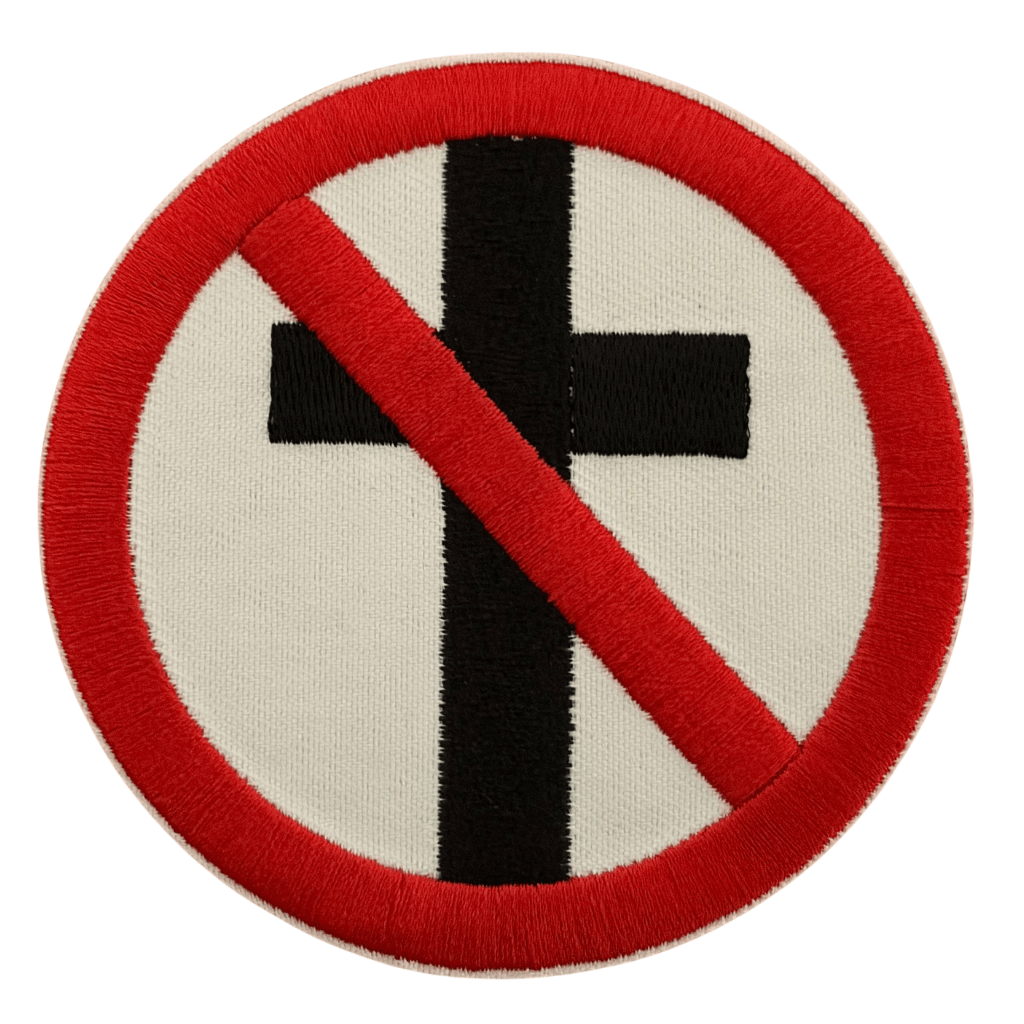 bad-religion-patch-classic-cross - Totenkopf.com