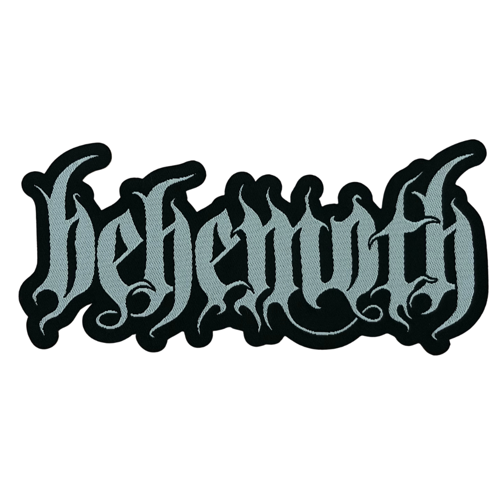 Behemoth Patch · Logo Stripe Cut Out (12cm x 6cm)