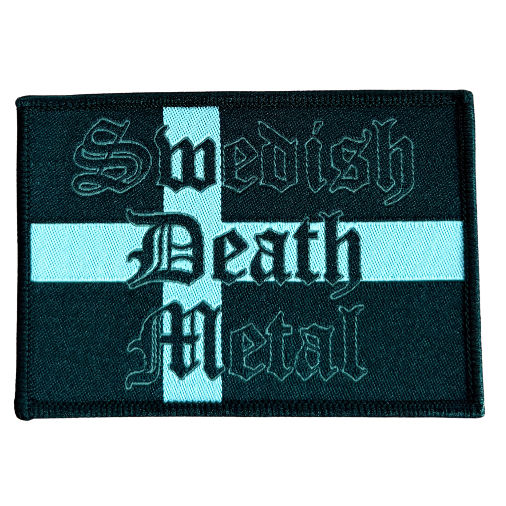 Biker & Motiv Patch · Swedish Death Metal (10cm x 7cm)