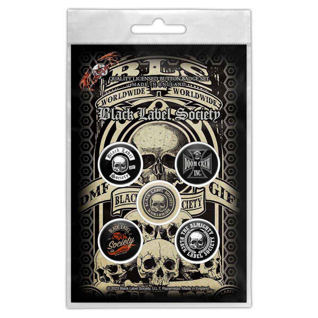 Black Label Society Button · Worldwide