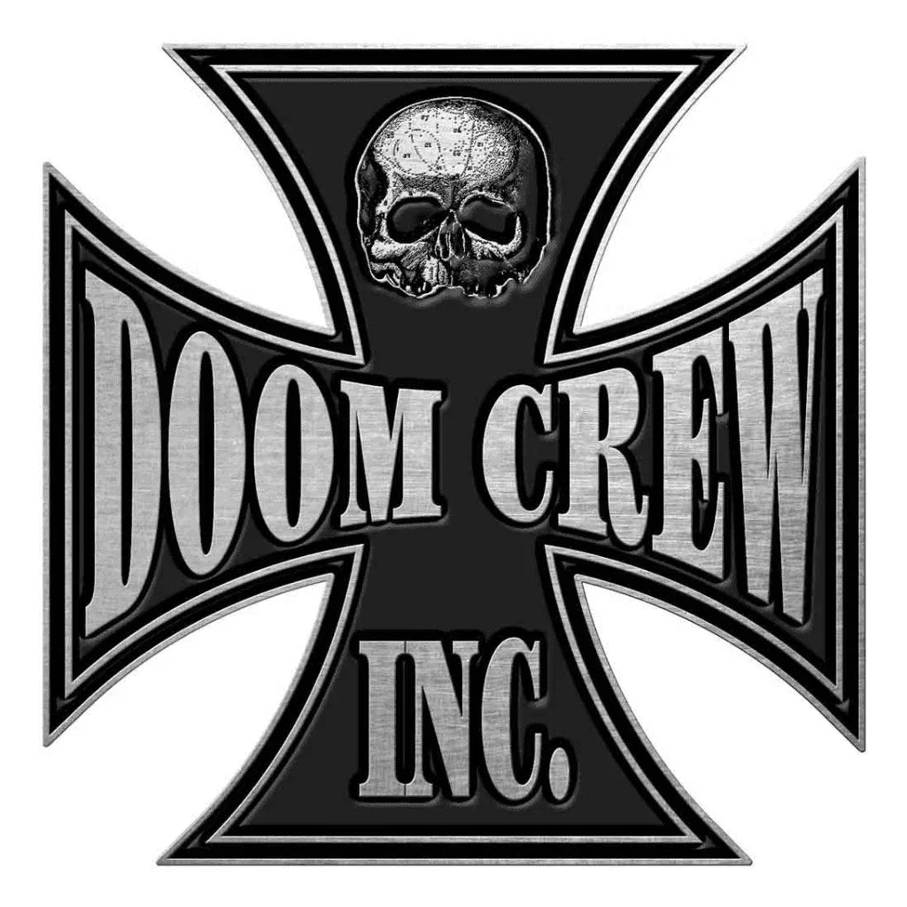 Black Label Society Anstecker Pin · Doom Crew (4cm x 4cm) - Totenkopf.com
