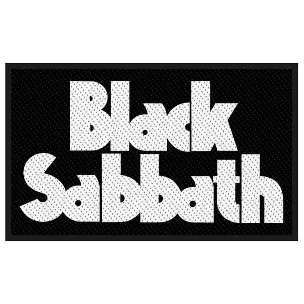 black-sabbath-aufnaeher-patch-black-logo - Totenkopf.com