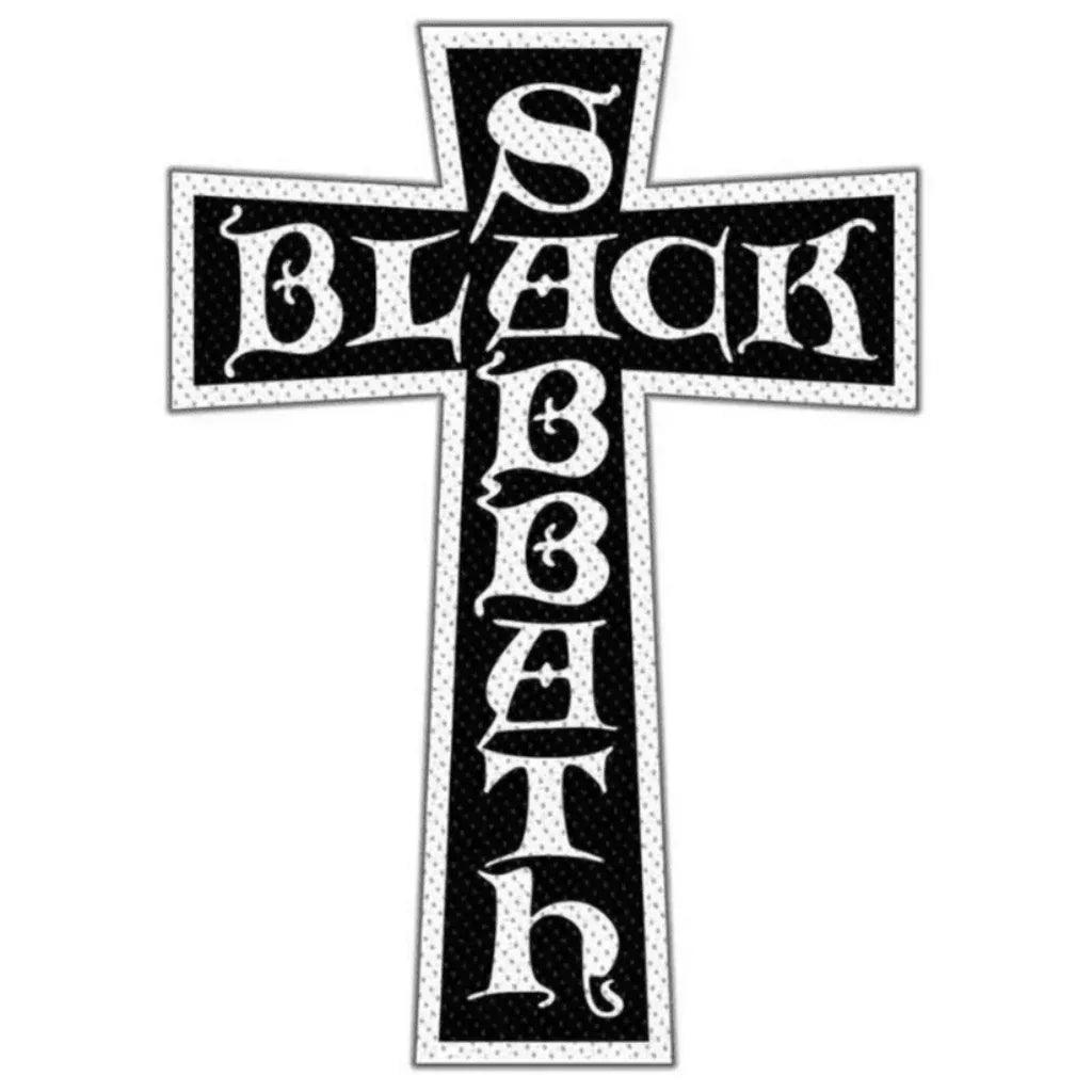 black-sabbath-aufnaeher-patch-cross - Totenkopf.com