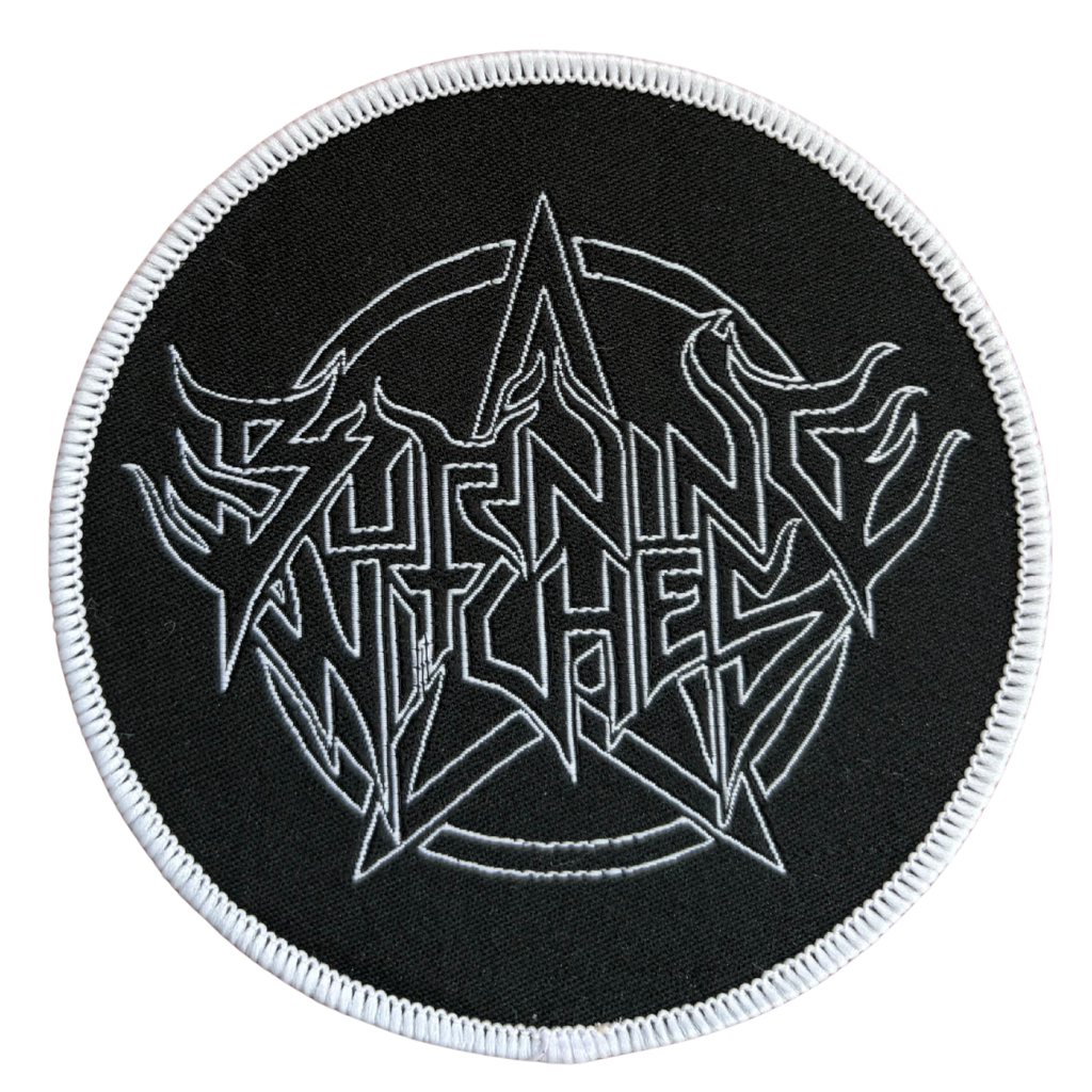 Burning Witches Patch Rund · Logo (Ø 9cm)