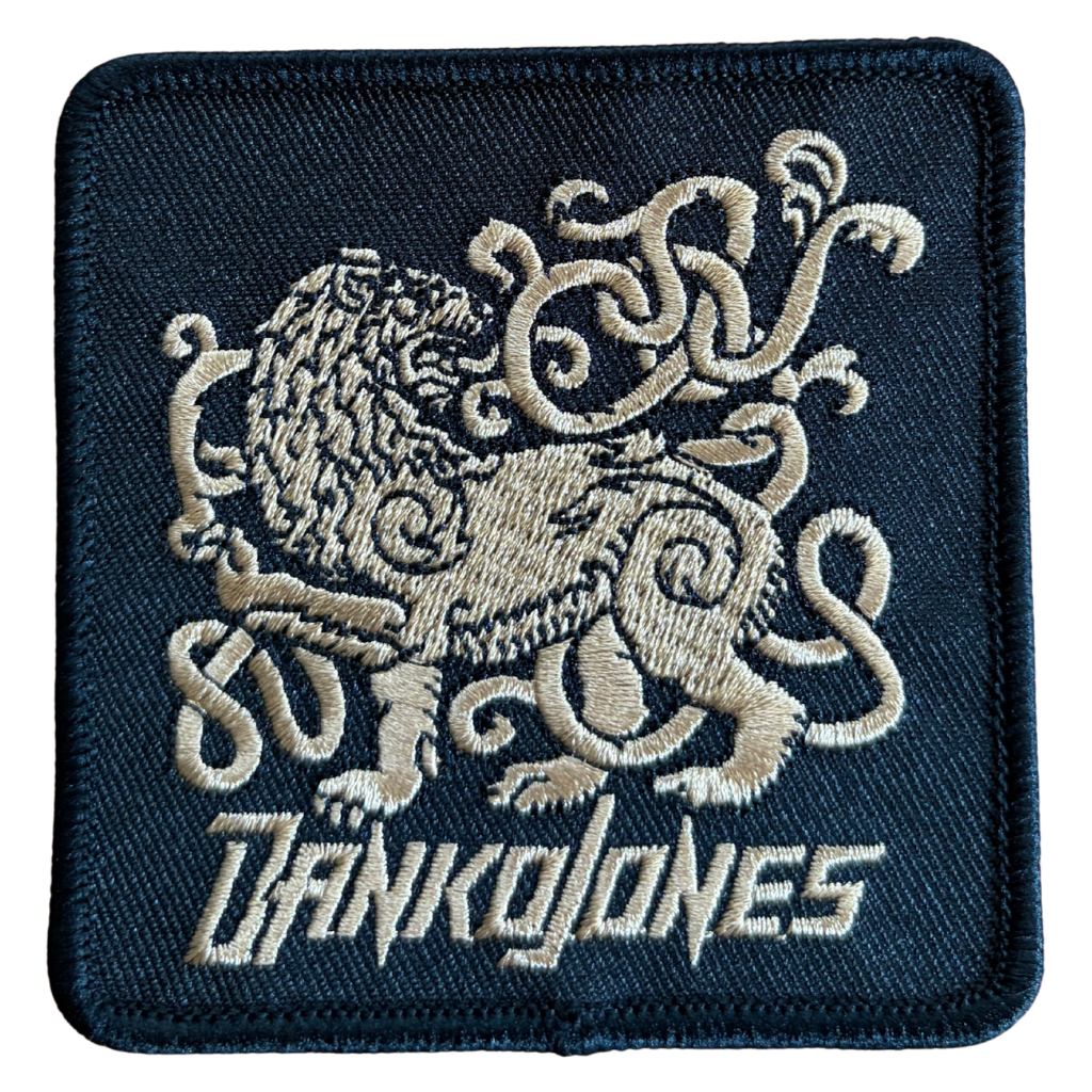 Danko Jones Patch · Leo Rising (9cm x 9cm)