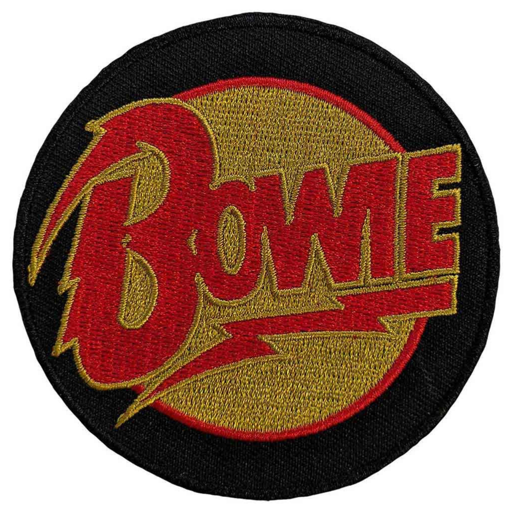 David Bowie Patch Rund · Diamand Dogs Logo (Ø 8cm)