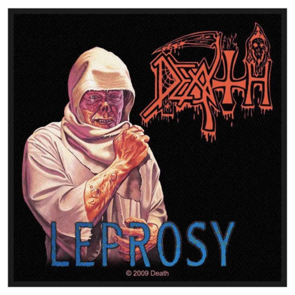 death-aufnaeher-patch-leprosy - Totenkopf.com