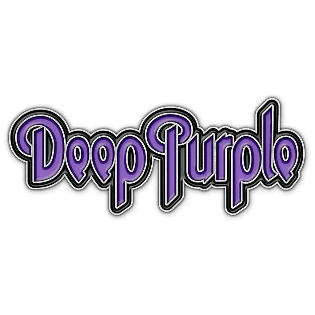 Deep Purple Anstecker Pin · Logo (5cm x 2cm) - Totenkopf.com
