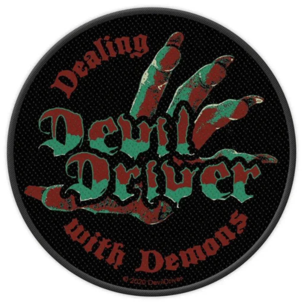 devil-driver-aufnaeher-patch-dealing-with-demons - Totenkopf.com