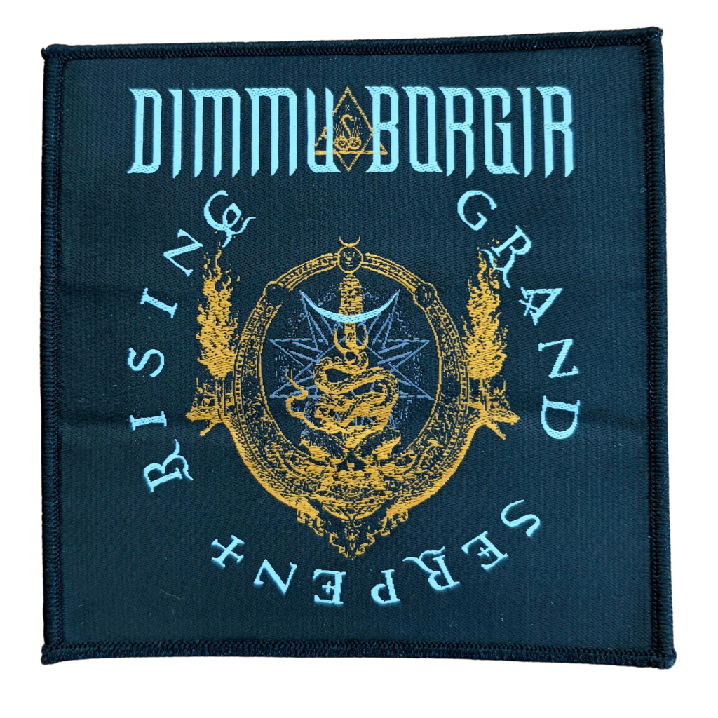 Dimmu Borgir Patch · Grand Serpent Rising (10cm x 10cm)