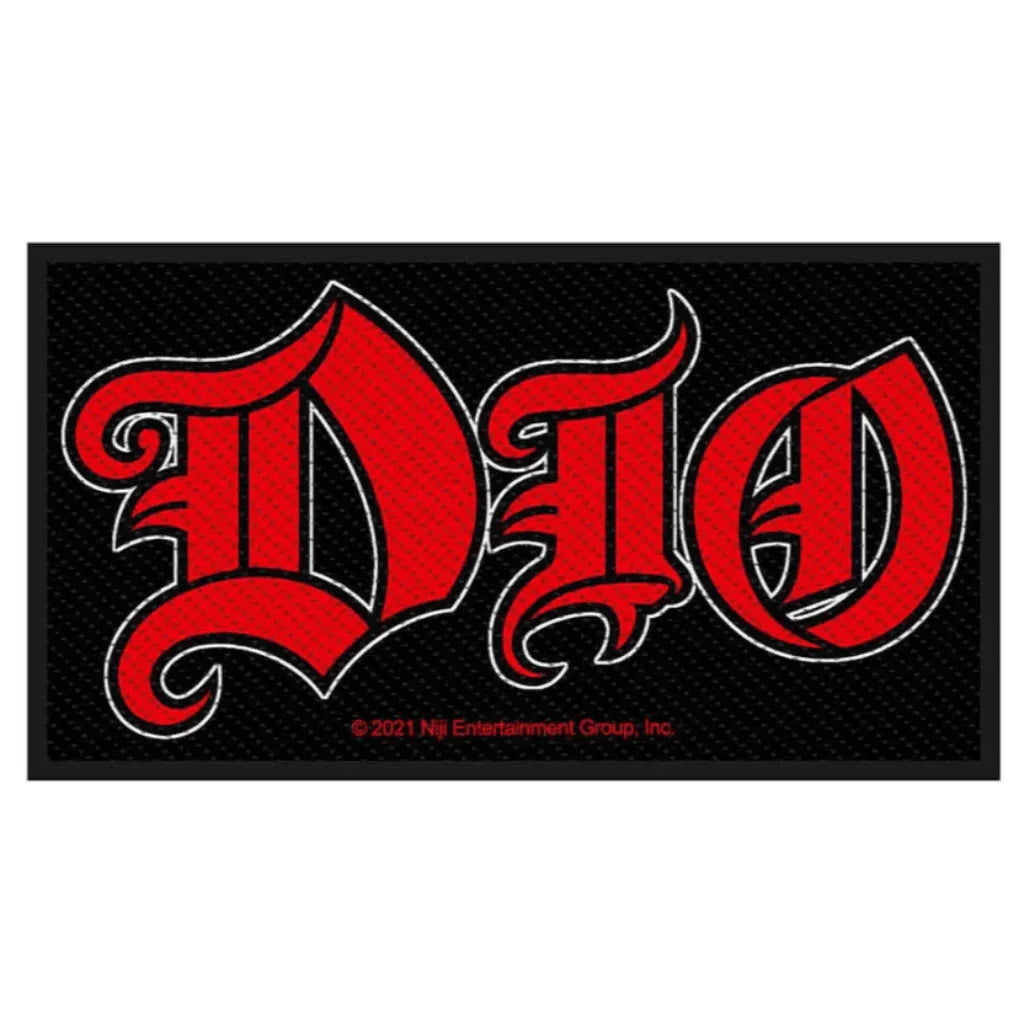 DIO Patch · Red Logo Stripe (10cm x 5cm) - Totenkopf.com