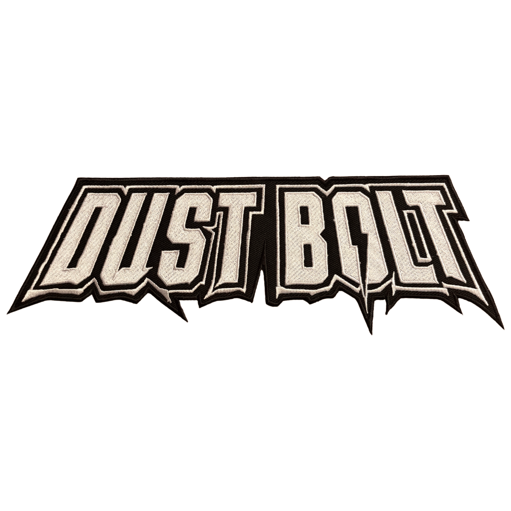 Dust Bolt Backpatch Rückenaufnäher · Logo Cut Out Backstripe (30cm x 10cm)