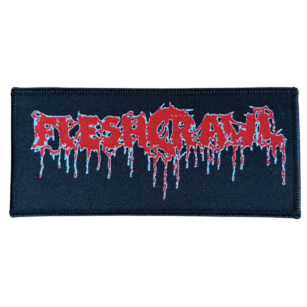 Fleshcrawl Patch · Logo Stripe (14cm x 7cm)