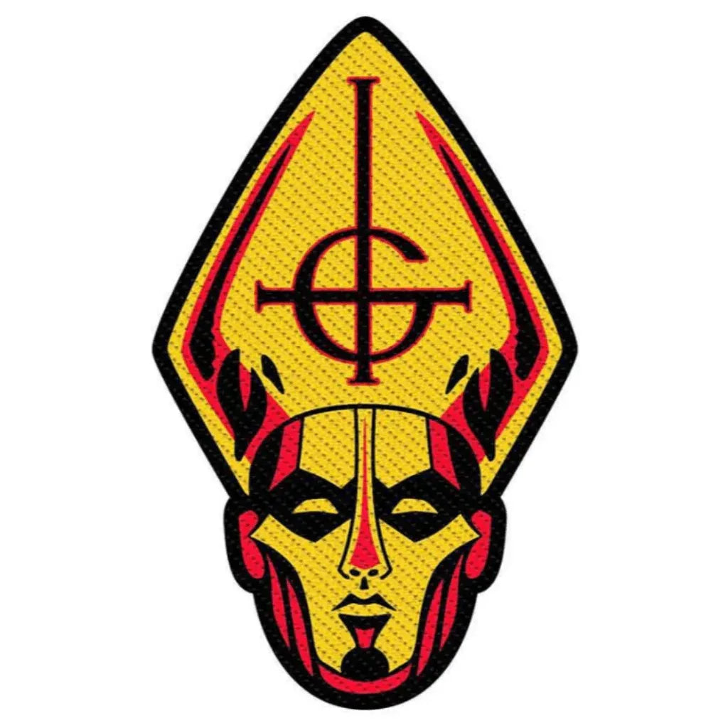 Ghost Patch · Papa Head (6cm x 10cm) - Totenkopf.com