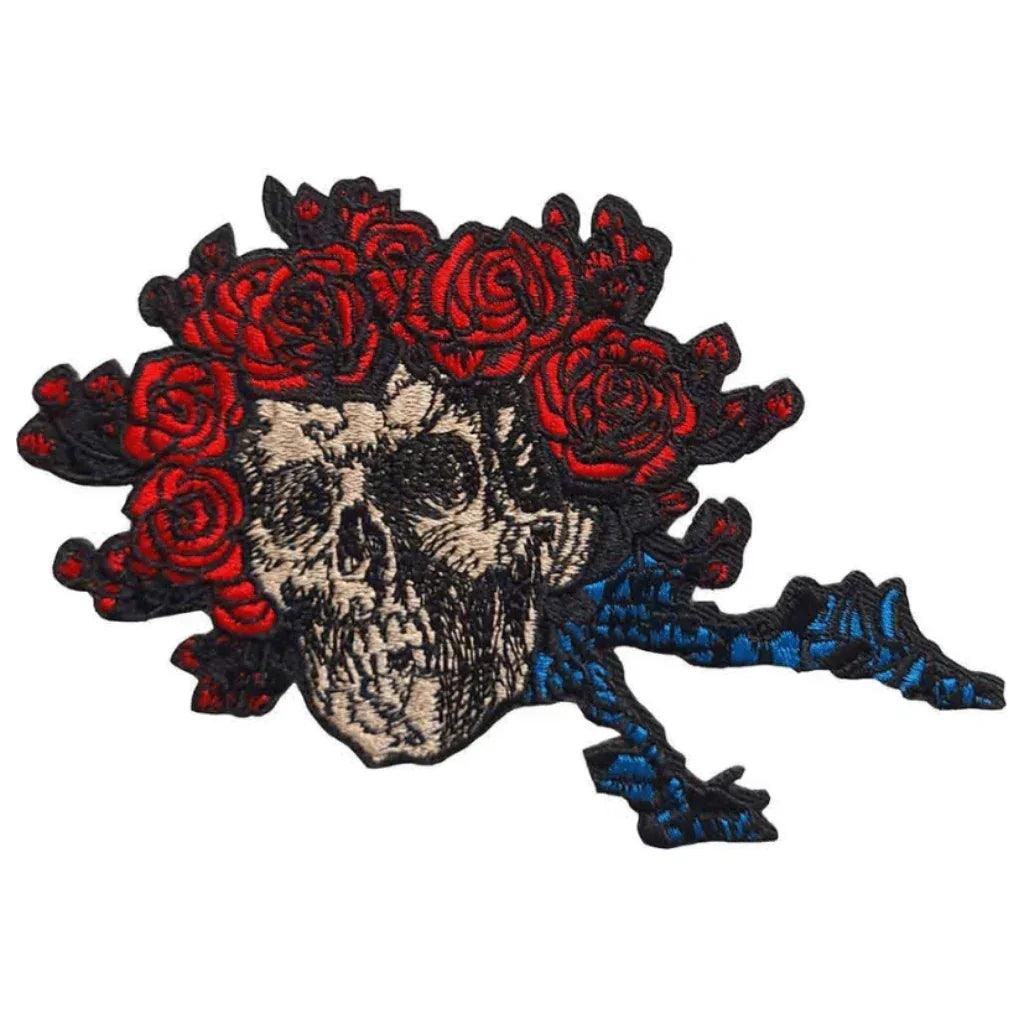 grateful-dead-aufnaeher-patch-bertha-skull - Totenkopf.com