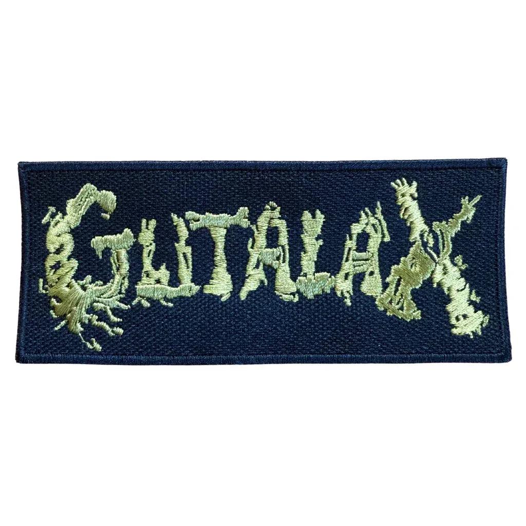 Gutalax Patch · Logo Stripe Green (11cm x 5cm) - Totenkopf.com