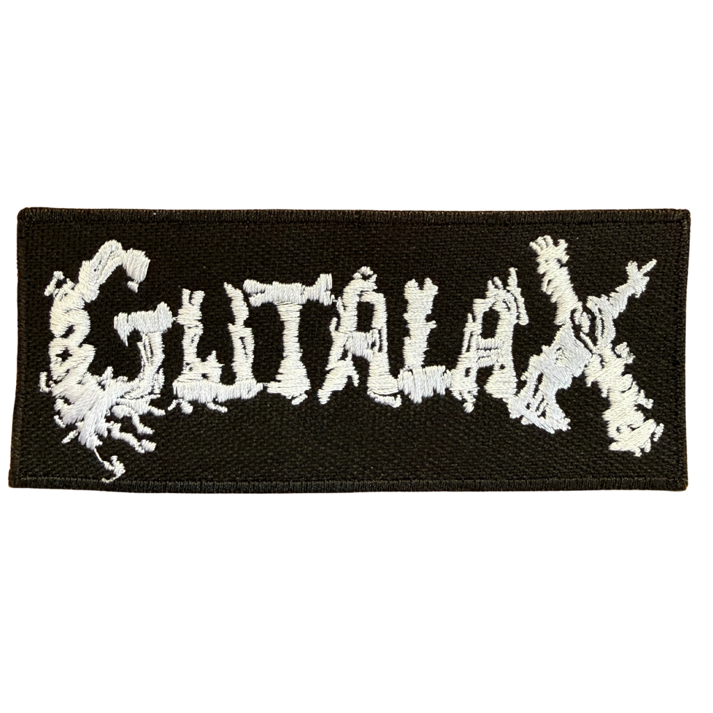 Gutalax Patch · Logo Stripe White