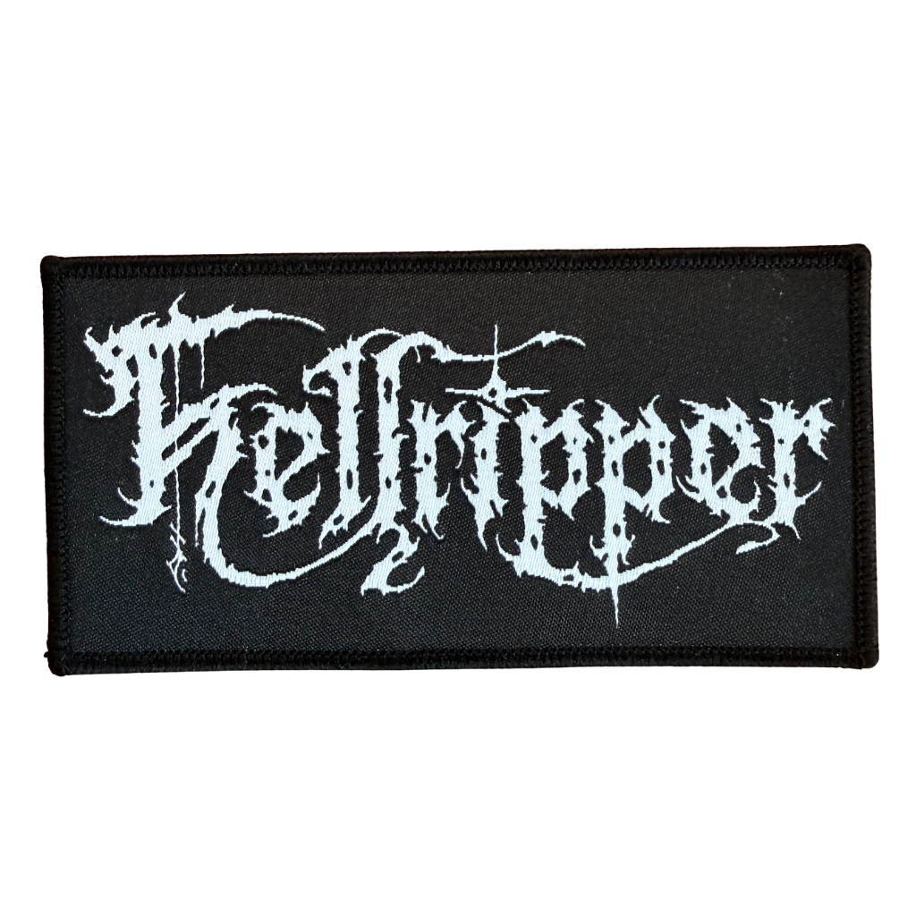 Hellripper Patch · Logo Black White