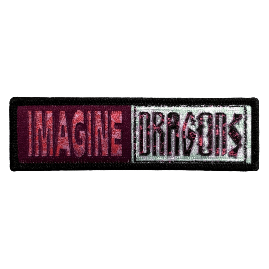 imagine-dragons-patch-logo-stripe - Totenkopf.com