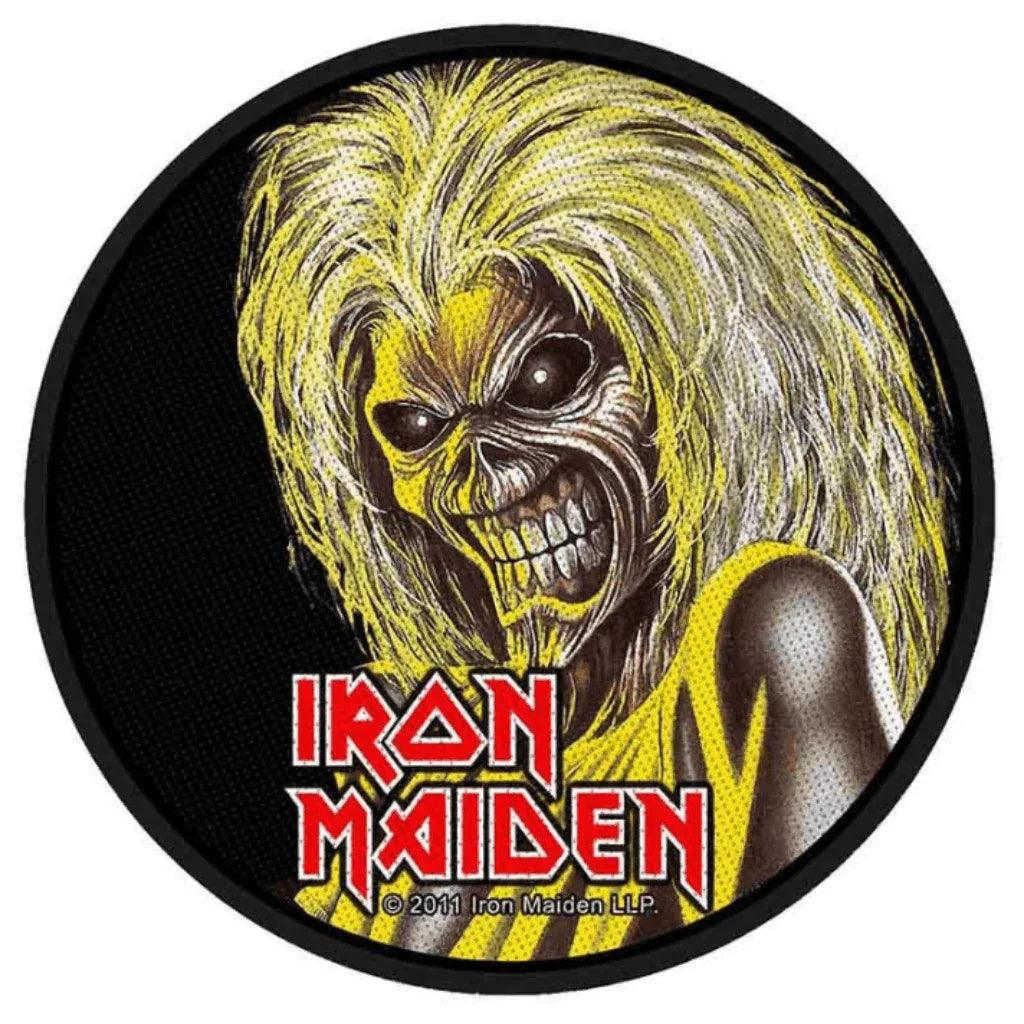 iron-maiden-aufnaeher-patch-killers-face - Totenkopf.com