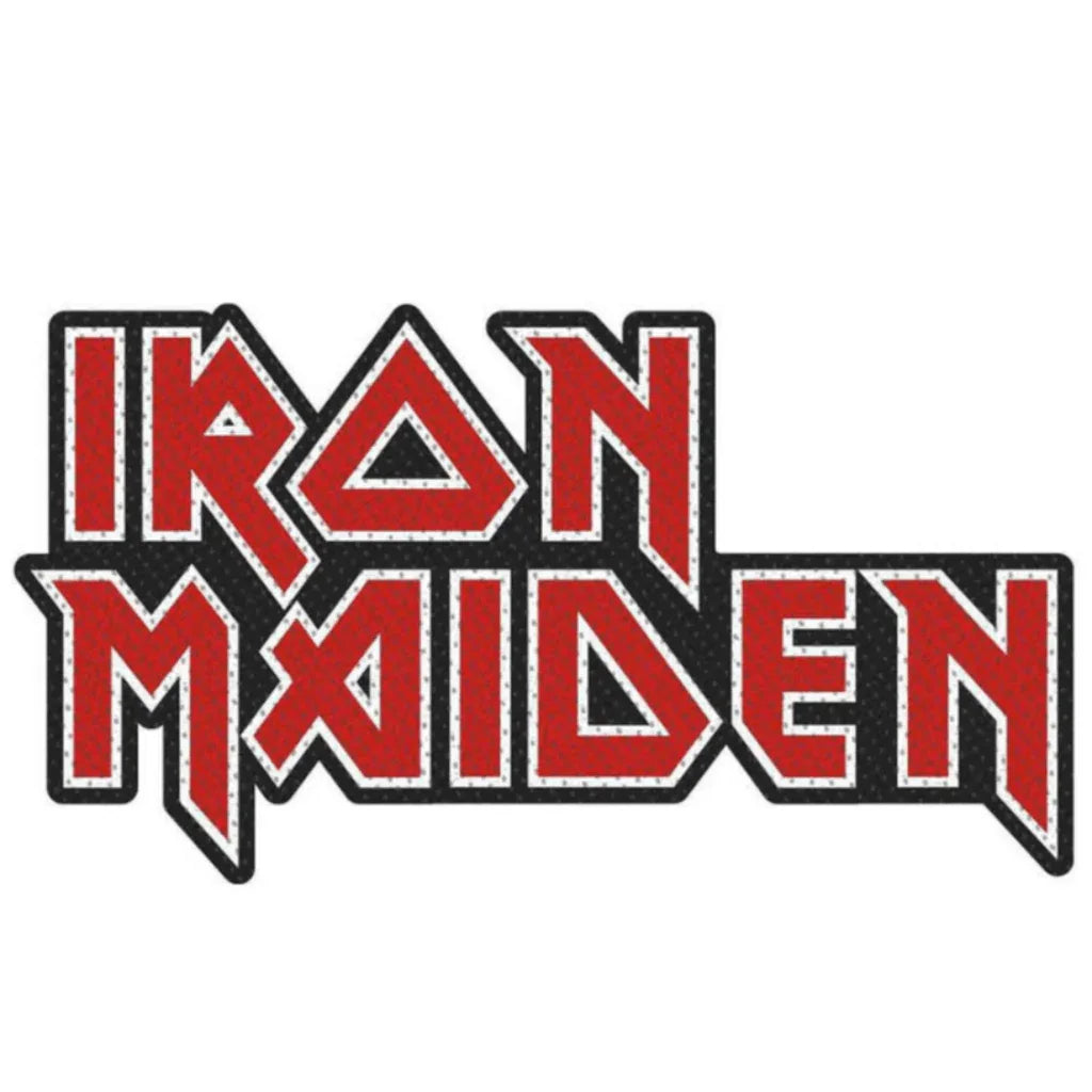 Iron Maiden Patch · Logo Cut Out (10cm x 6cm) - Totenkopf.com