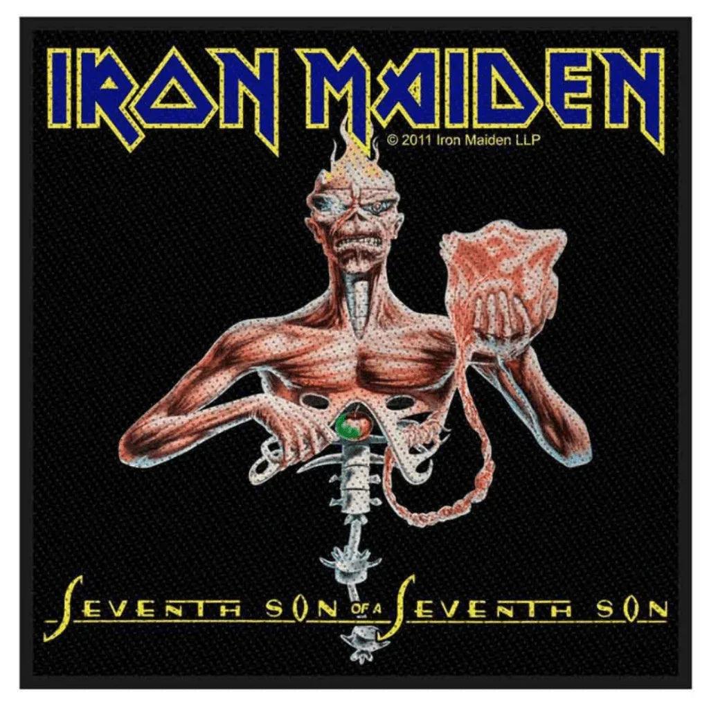 iron-maiden-aufnaeher-patch-seventh-son - Totenkopf.com