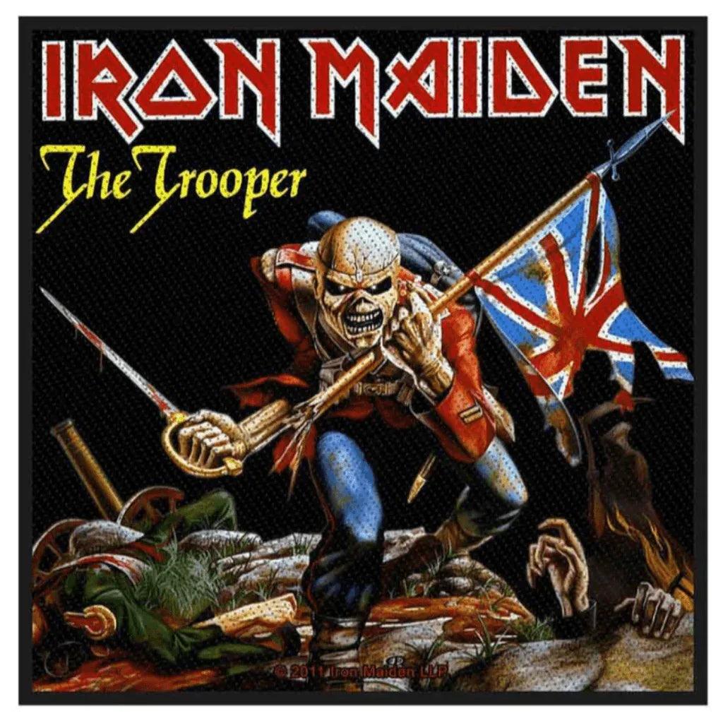 iron-maiden-aufnaeher-patch-the-trooper - Totenkopf.com