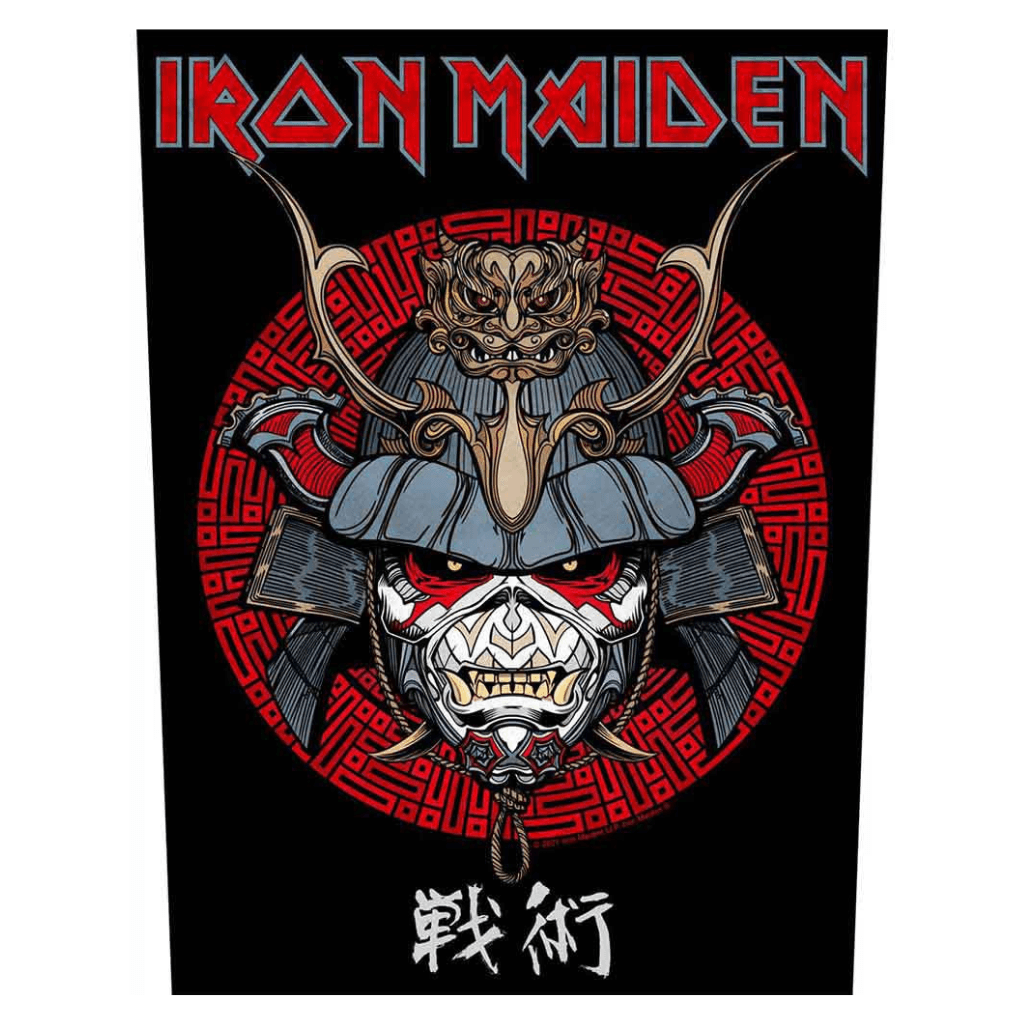iron-maiden-backpatch-senjutsu-samurai-eddie - Totenkopf.com