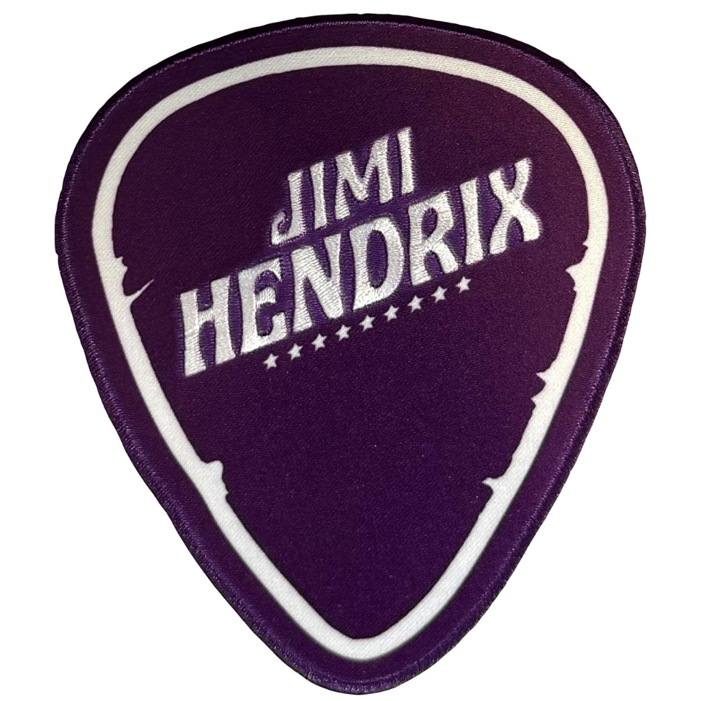 Jimi Hendrix Patch · Plectrum (9cm x 10cm)